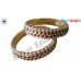 Temple Jewellery Double line Thongal Bangles