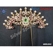 Traditional Flower Hair Clip Big