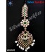 Traditional Temple jwellery Twin leaf and Heart shaped Head single set or chutti.