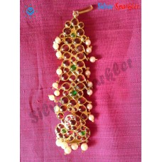 Traditional Temple jewellery Tiny Twin Mango and Naagar Head Single set or Chutti