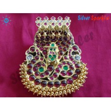 Traditional Original Temple jewellery Naagar with Krishnan pendant